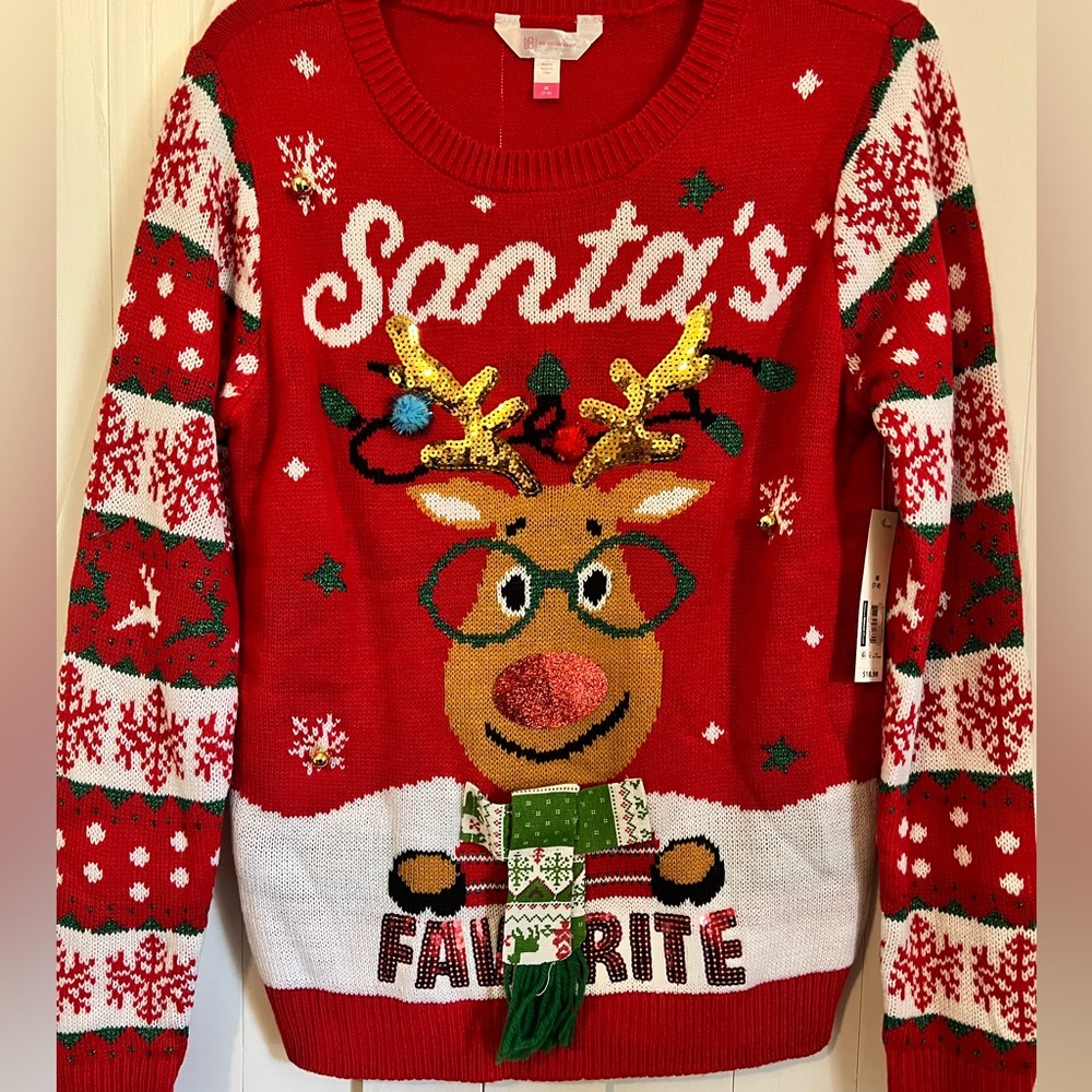 “Santas Favorite” Ugly Christmas Sweater